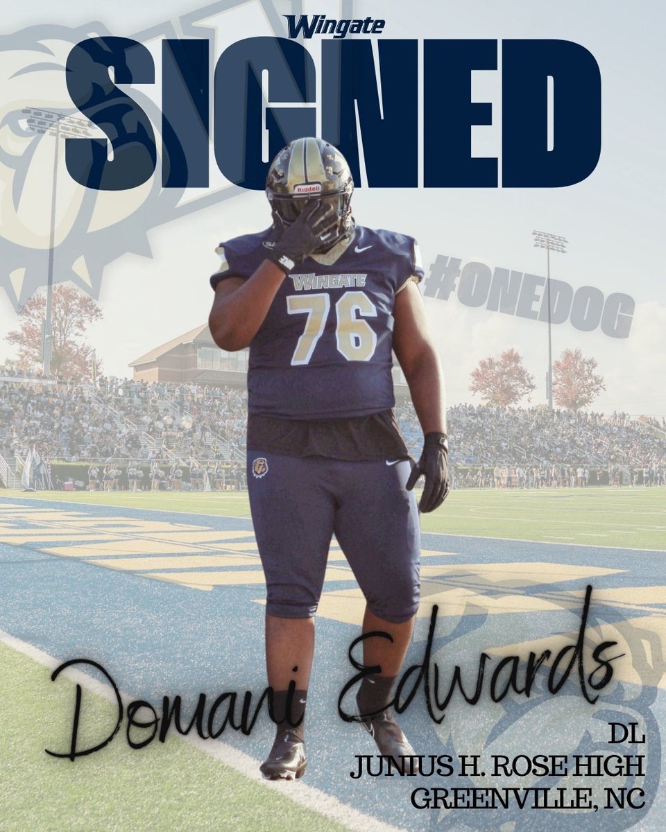 Wingate Bulldogs Football tweet media