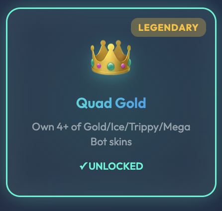 Whale Gallery <a href="/SSofWhales/">Secret Society of Whales 🐋</a> updates!

whale-gallery.vercel.app

Achievement Badges are now live for collectors 🐳
💎 Rarity Hunters - Own Gold/Ice/Trippy? 
🐋 Collection Goals - First Whale → Big Baller
🎨 Trait Variety - Diverse skins, hats, outfits
🎭 Themed Sets - The Partier,