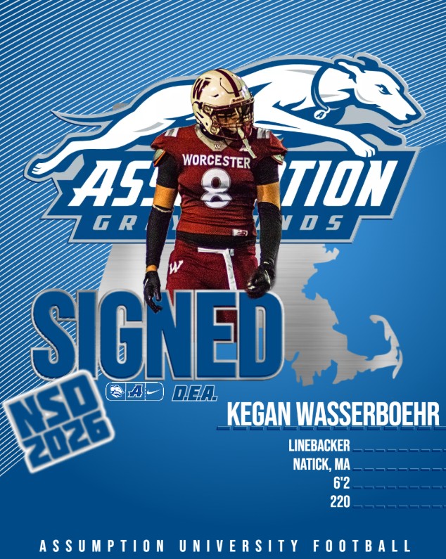 Assumption University Football tweet media