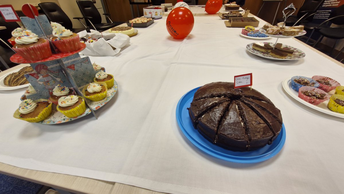 PBNINews's tweet photo. As part of #WorldCancerDay, staff organised an HQ ‘Bake Off’ today in support of @actioncancer.
So many staff joined in entering their own cakes &amp; buns to the competition to find the best tasting . 
We want to thank everyone who took part &amp; donated money to worthy cause. https://t.co/bpKIk7F7Zf
