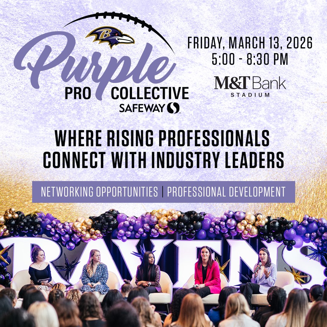 Happy National Girls and Women in Sports Day!

We're excited to once again host an unforgettable experience bringing together powerful, driven women who are passionate about sports, leadership, and building what’s next.

🎟: baltimoreravens.com/fans/purple/pu…