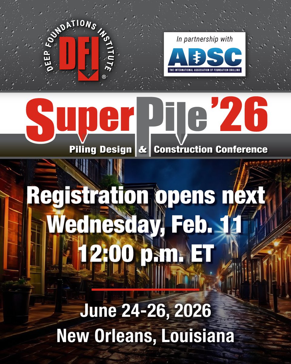 Deep Foundations Institute tweet media