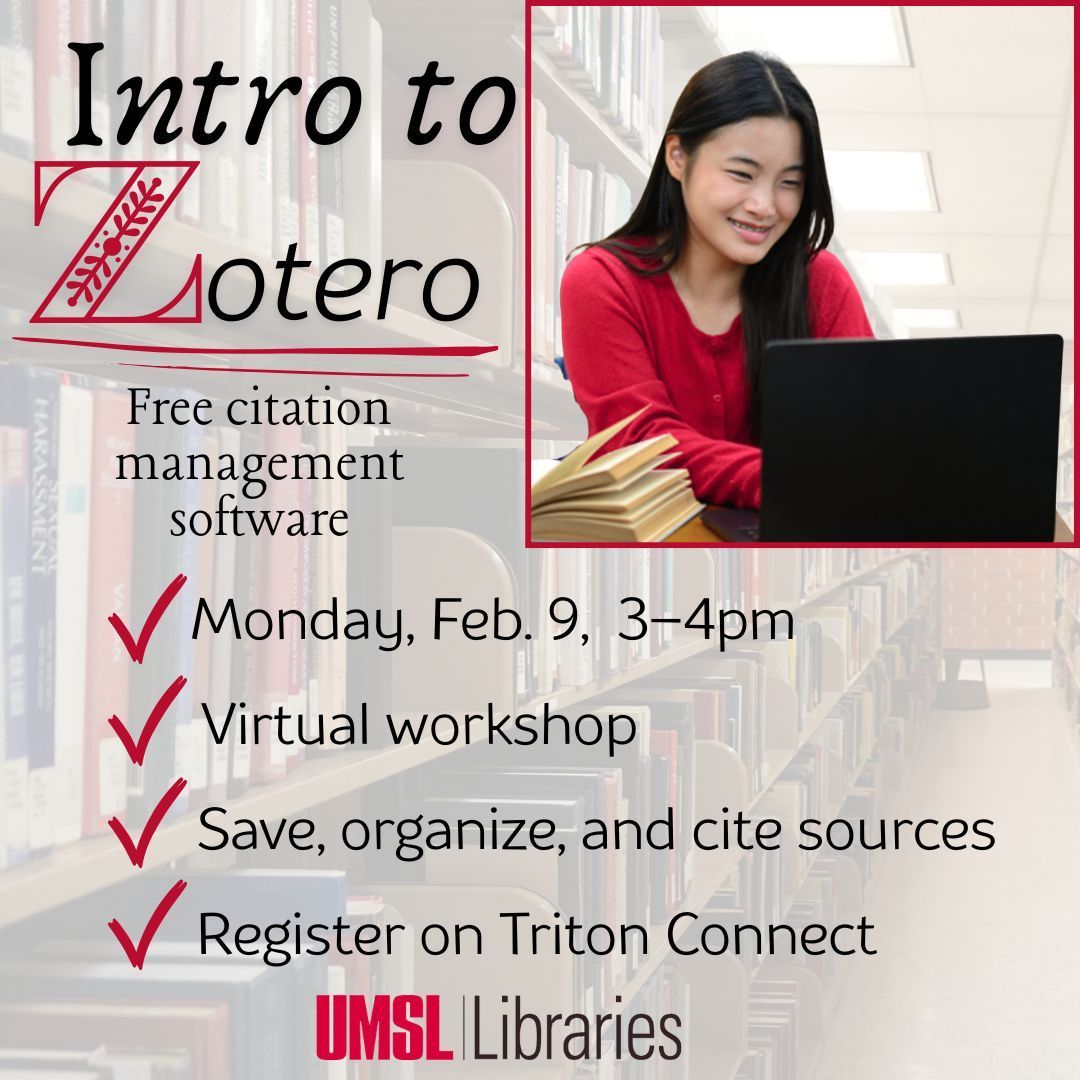 UMSL Libraries tweet media