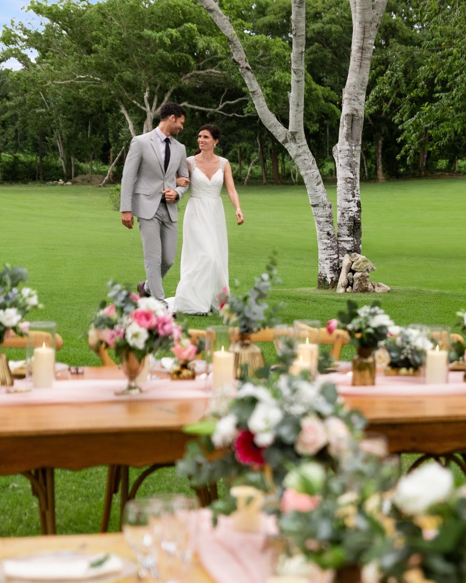getawayvacays's tweet photo. Every “I do” deserves a view this beautiful. Ready to begin your forever in paradise? 💍✨ 
#DreamsLa Romana #WeddingWednesday https://t.co/MKSz2gmVxU