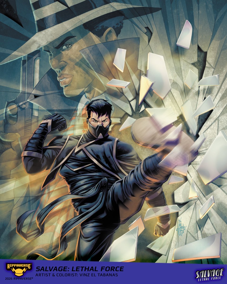 TheRippaverse's tweet image. The streets of Florespark don’t forgive, and neither does Salvage.

A cargo-theft case explodes into corporate warfare, bodies pile up, and a mysterious enforcer named Plyo hits like a sledgehammer.
Salvage returns—meaner, deadlier, and deeper in the conspiracy. 🔥