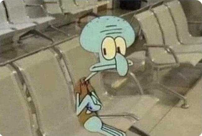 When you're an adult and have to go to appointments alone