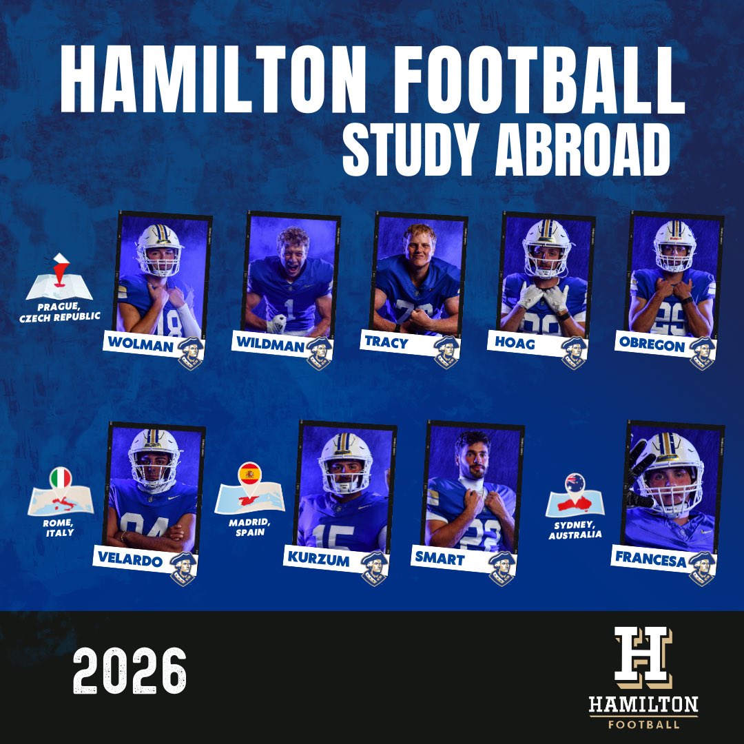 Hamilton College Football tweet media