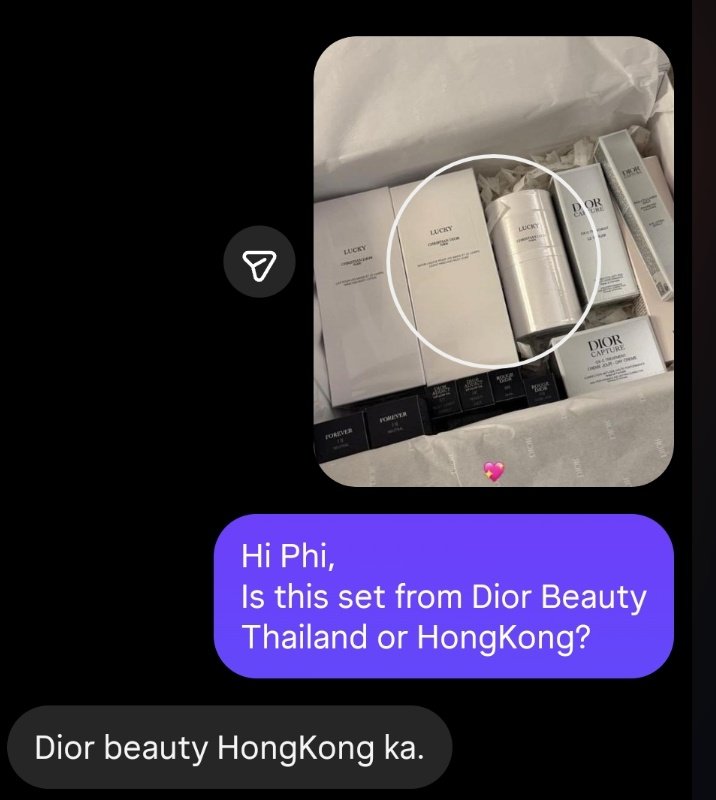 This is from Dior Beauty HK btw 😍 
They really love her ❤️🫶🏻