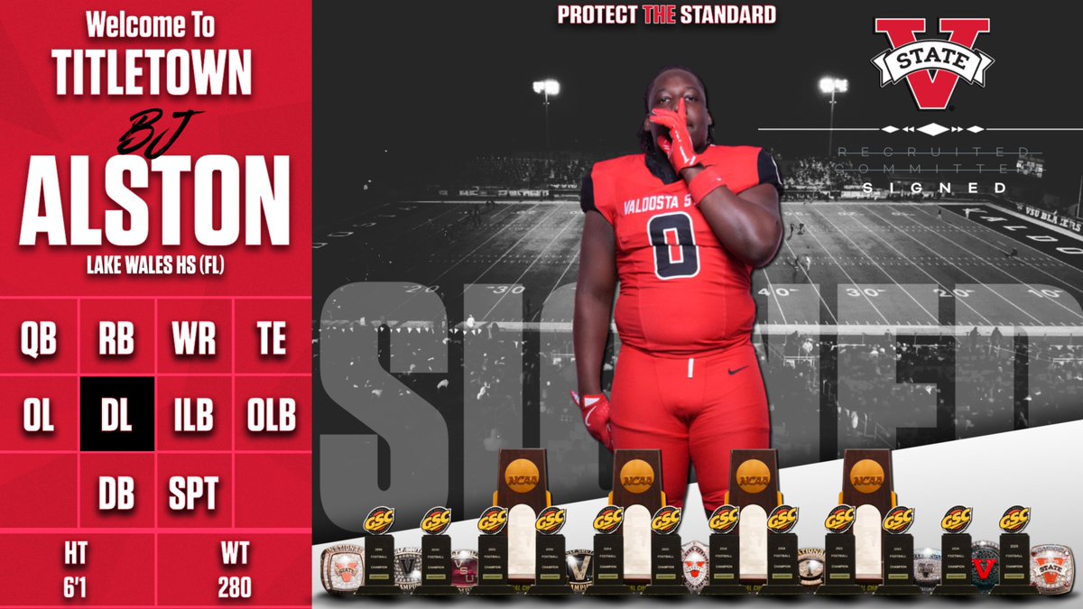 Valdosta State Football tweet media