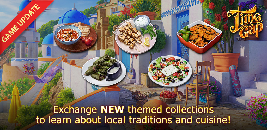 AbsolutistGame's tweet image. Time to taste some yummy foods!🥗🍖
Play Time Gap, explore new location Santorini and make themed collections to learn about local traditions and cuisine.

Google Play ➡ goo.gl/XdiHtp
App Store ➡ apple.co/2oLreA0

#timegap #gameupdate #hiddenobject #game #games