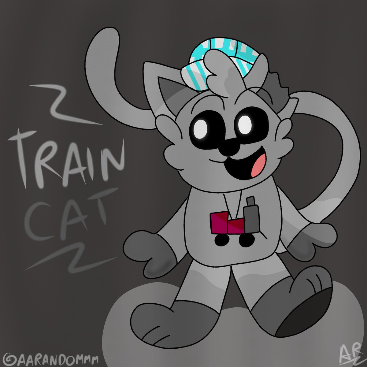 🐱TrainCat🚂

I felt like making this silly cat in my style :3

TrainCat belongs to: <a href="/GrantWright8715/">TrainCat (CatNap’s Cousin) 🚂 🐈‍⬛</a>

#SmilingCritters #SmilingCrittersOC #TrainCat