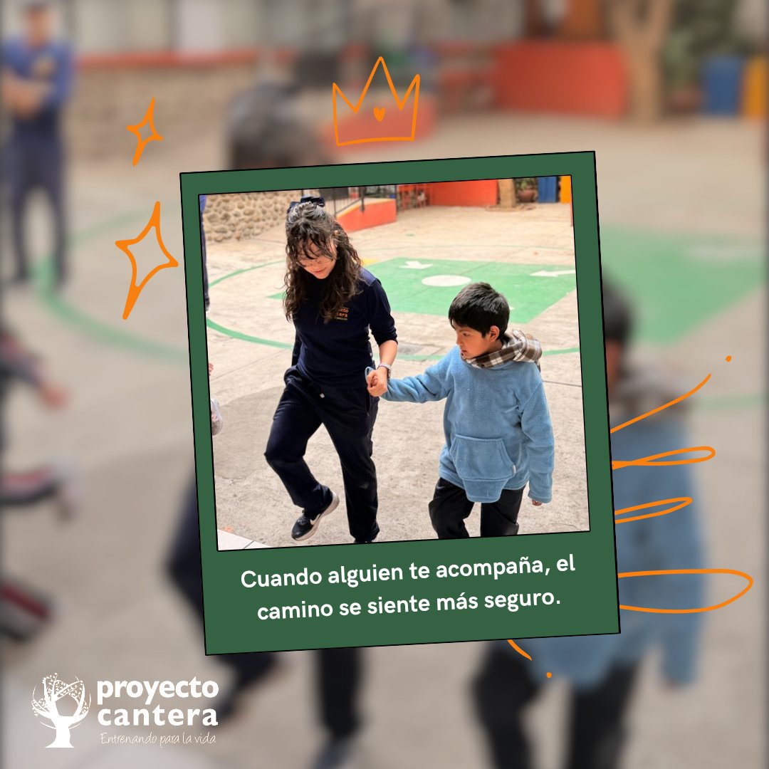 Acompañar hoy es sembrar posibilidades para el mañana.🪴

Comparte este mensaje y acompáñanos en el camino.✨

#proyectocantera #caminandojuntos #seguridad #respeto