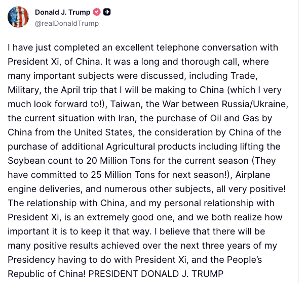 sizov_andre's tweet photo. Looking at this post, I have some doubts about the additional Chinese #soybeans commitments. DJT shouldn't group them with oil and gas. China is buying almost zero US energy...

#oatt https://t.co/bMbwrLY1Na