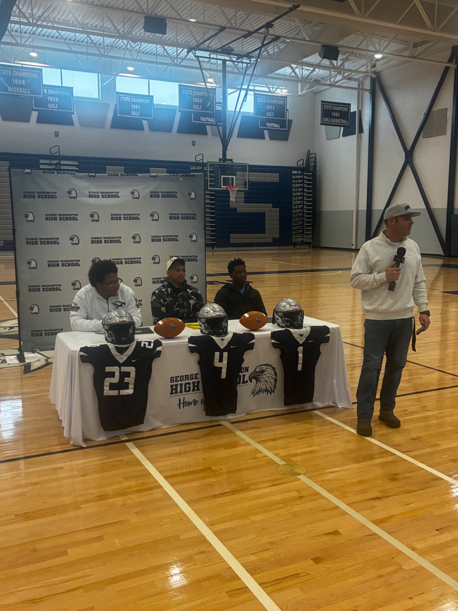 GEORGE WASHINGTON HIGH SCHOOL FOOTBALL tweet media