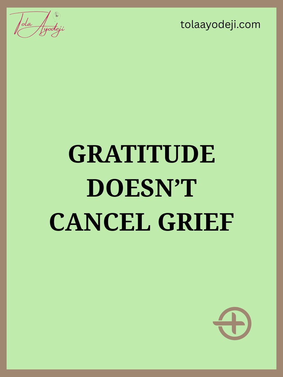 teabaebaldie's tweet photo. Being grateful doesn’t mean you stop grieving.
It means you’re learning how to hold both at once.

If this resonates, you’re not alone 🤍
⬇️

#TolaAyodeji #HoldingBoth #GriefAndGrace #EmotionalHealing #SoftStrength #InnerWork #HealingInProcess #YouAreNotAlone https://t.co/lhdPLJiJrt