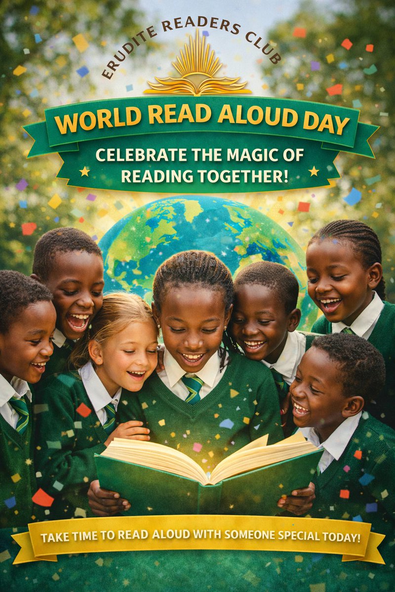 Today, we celebrate World Read Aloud Day, a global reminder of the power of reading, storytelling, and shared learning.