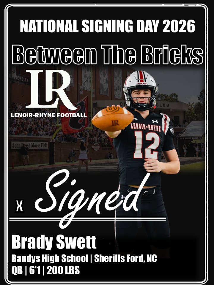 Lenoir-Rhyne Football tweet media