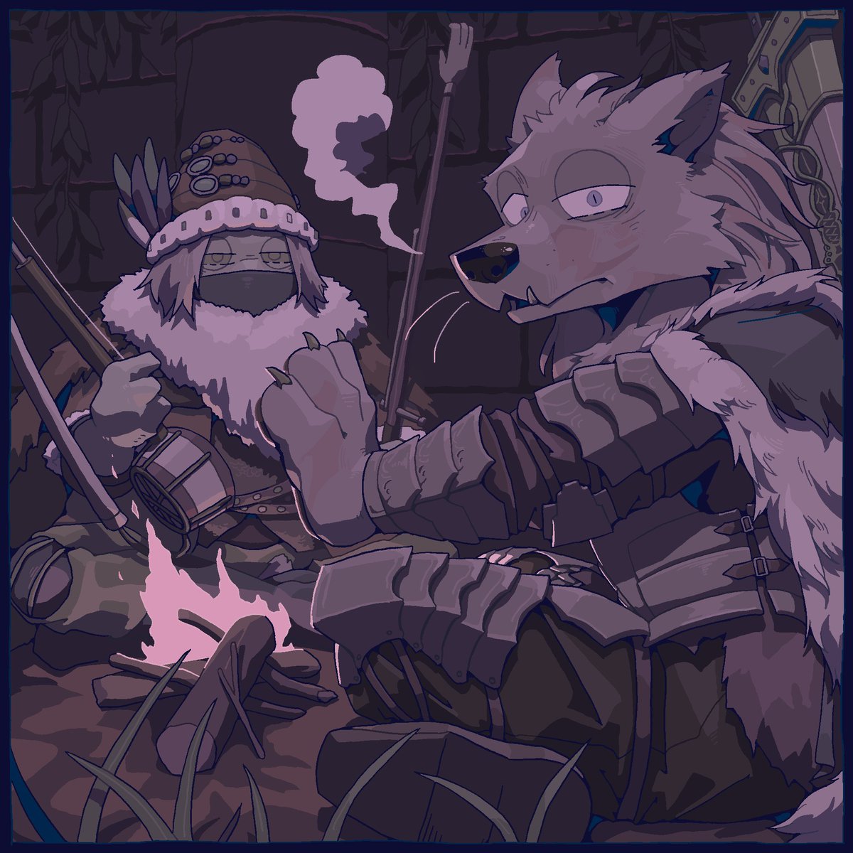 Blaidd and Kalé

 #ELDENRING