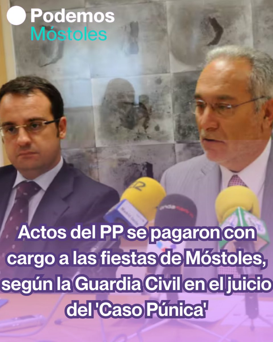 El PP vuelve a aparecer señalado por desviar dinero público para sus actos, esta vez a costa de las fiestas de Móstoles. Otra muestra de cómo confunden lo público con su cortijo. La ciudadanía merece transparencia y responsabilidades. #Móstoles #CasoPúnica #PP