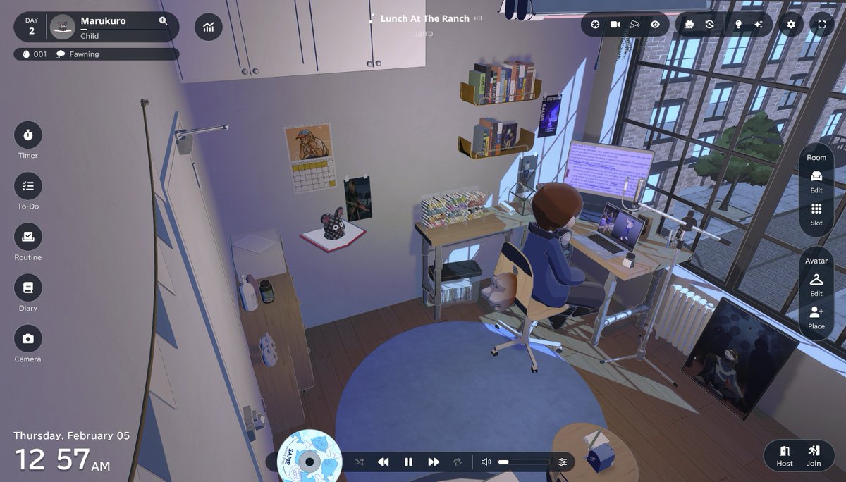 TomCHAIRski1's tweet photo. #goghOnSteam This game has good customisation! I had fun streaming my building these rooms on Twitch :)
#Vtuber #furry https://t.co/y64BrYCQfQ