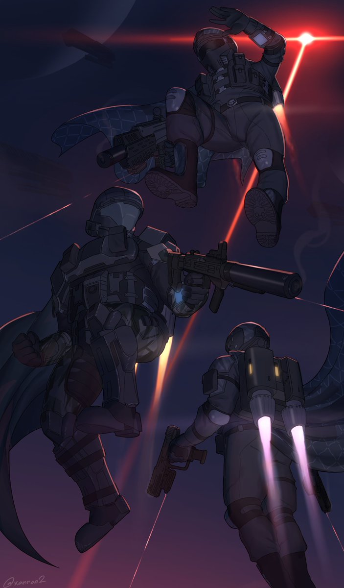 "Feet first into hell and back again"

tap for full pic
#Helldivers2