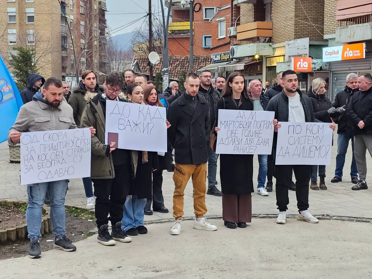 Косовска Митровица,јуче !!
