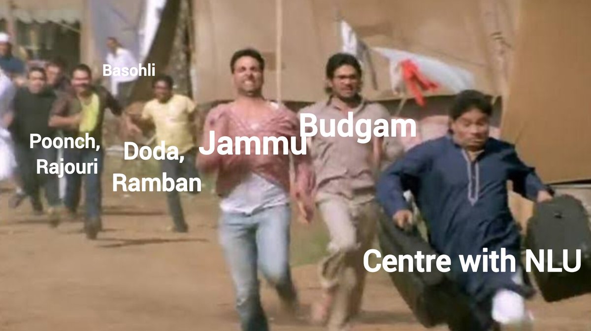 Shokka_jammuala's tweet image. Jammu Kashmir folks after NLU!