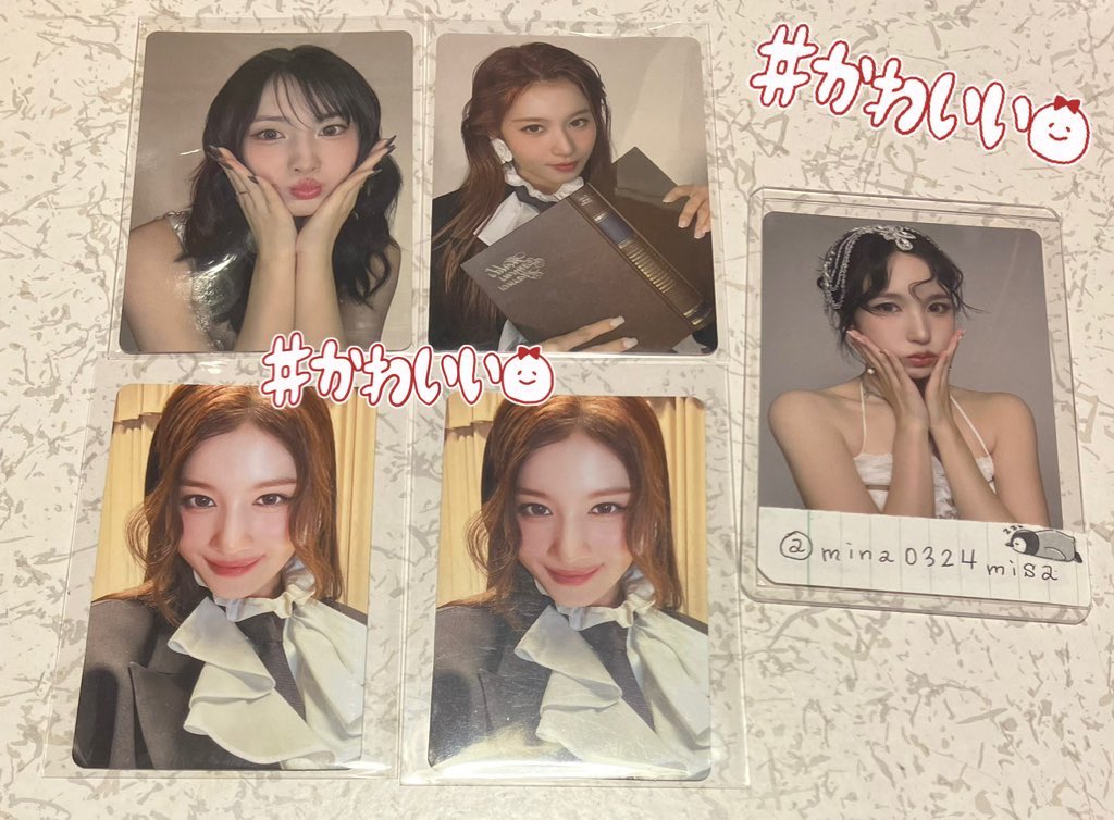 MISAMO PLAY トレカ 【譲】1枚目 ラキドロ サナ・モモ 初回限定盤B