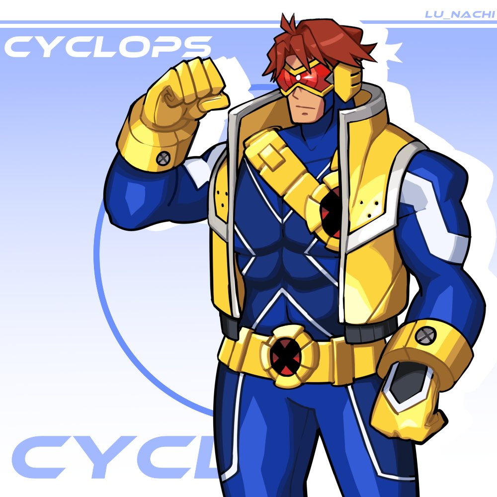 Lu_Nachi's tweet photo. Marvel Characters in my Style!
(1/X) Scott Summers Cyclops!

#Marvel #Cyclops https://t.co/gVF4zEx3te