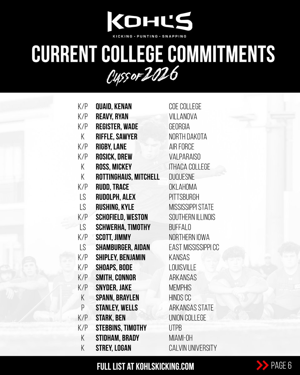 Kohl's Kicking Camps tweet media