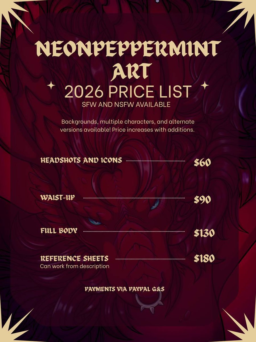 Neon_Peppermint's tweet photo. Slots open!! Dm to order 😊 #furry #dragon #dragonart #ArtistOnTwitter #scaley #furryartists #furryartwork https://t.co/0luhk3aIE9