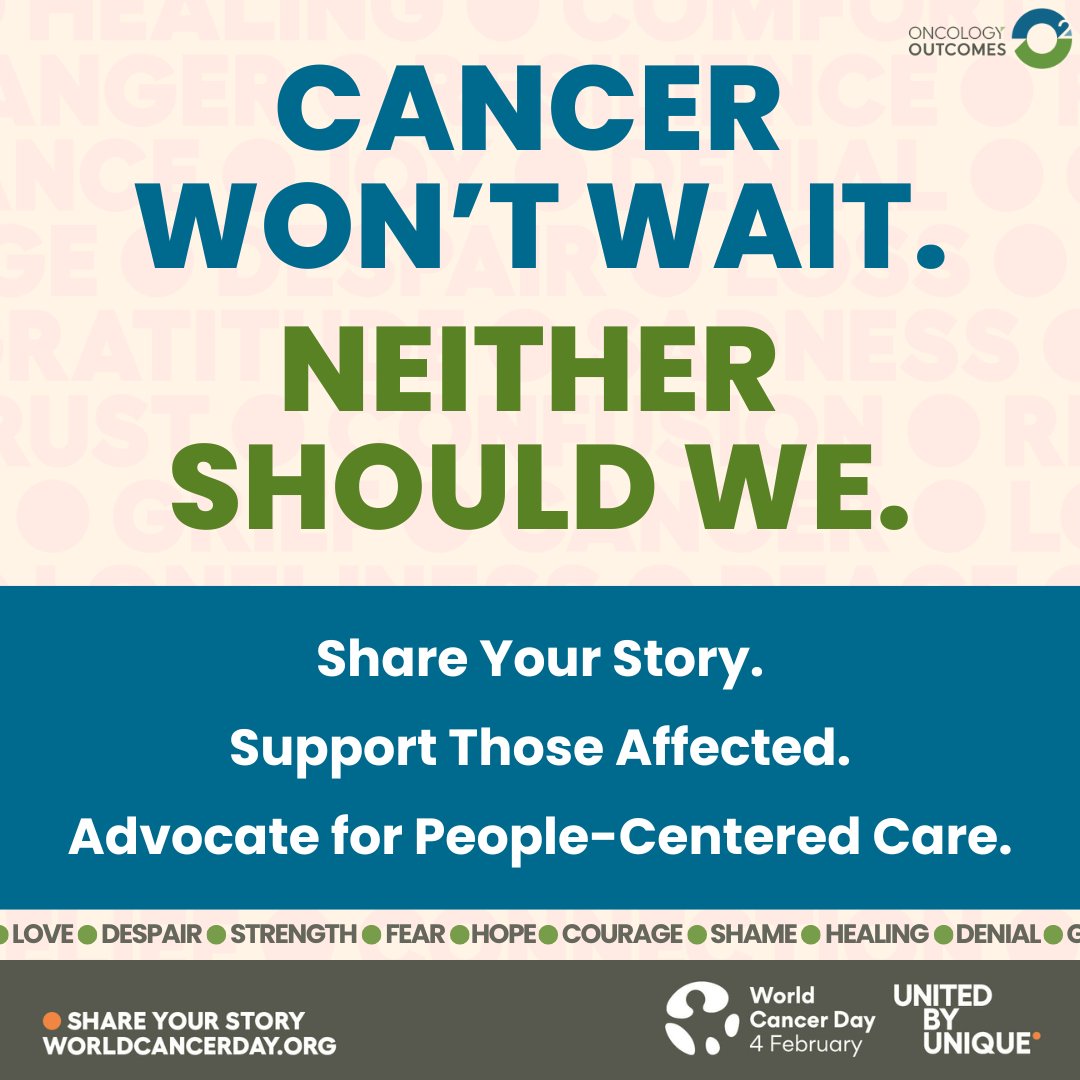 Oncology Outcomes (O2) tweet media