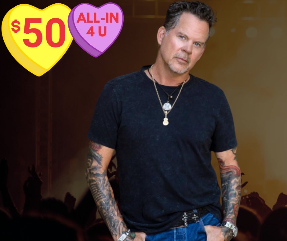 FNBArena's tweet photo. Show your sweetheart you are ALL-IN with tickets to the concert! 💜

💌Unlock $50 all-in tickets with code VALENTINE

Buy here: https://t.co/9YJglSwkZl

Gary Allan | March 26

Offer valid until 2/15 or while supplies last. Tax may apply. Limit 4 per order. https://t.co/LEgM1INRnd
