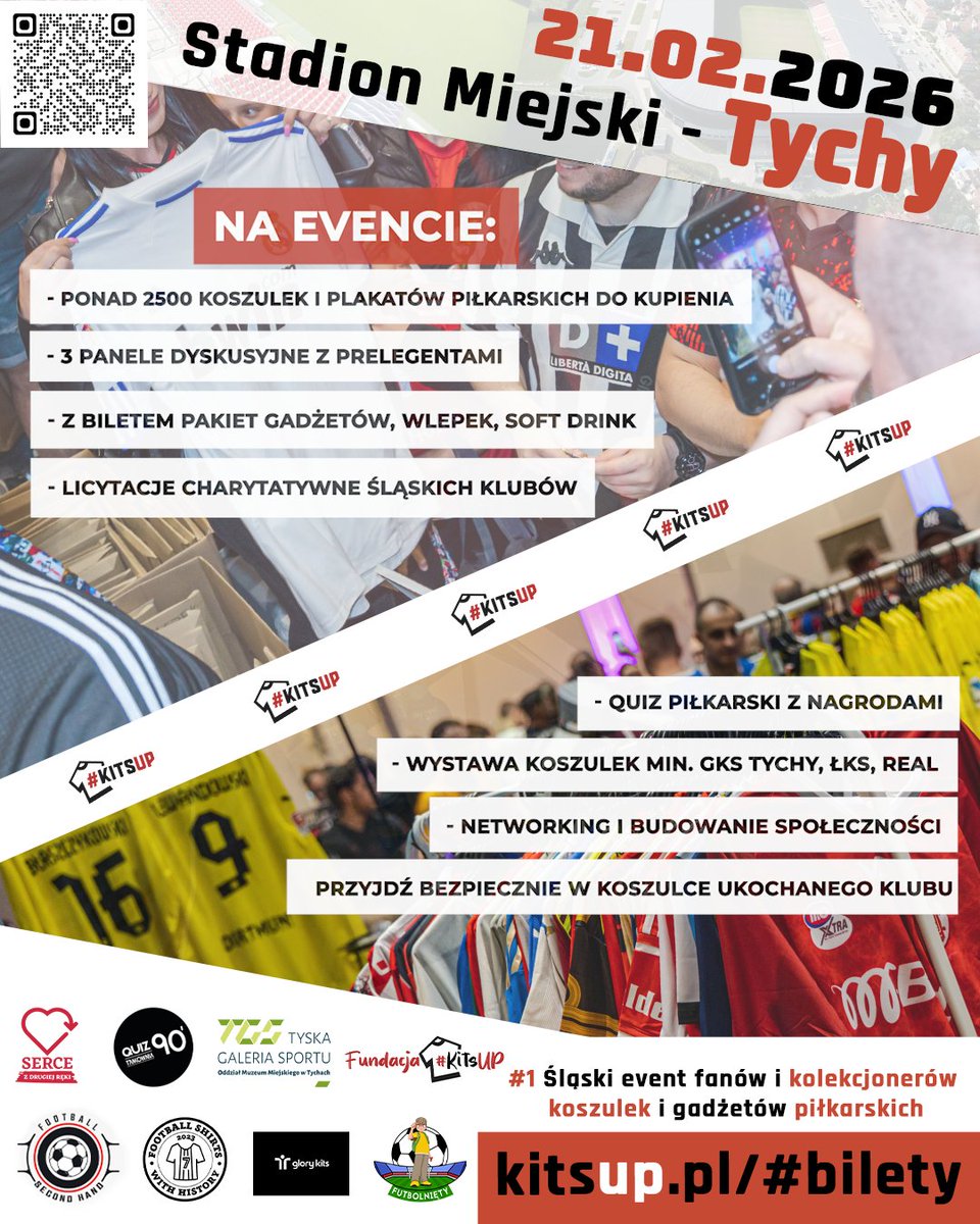 🫶 Dostajemy dużo zapytań od mieszkańców Górnego Śląska o nasz event. Pytania są bardzo słuszne, bo #KitsUp dla wielu z Was na Waszym rejonie to zupełna nowość. Dlatego jeszcze raz informacyjnie zbieramy krótką pigułkę co wydarzy się na KitsUp #5..
😍Na evencie:
- kupisz swoją