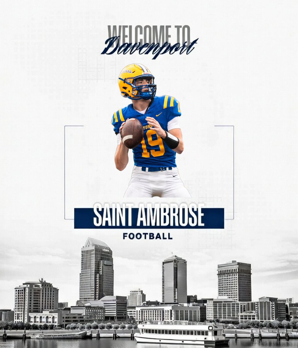 St. Ambrose Football tweet media