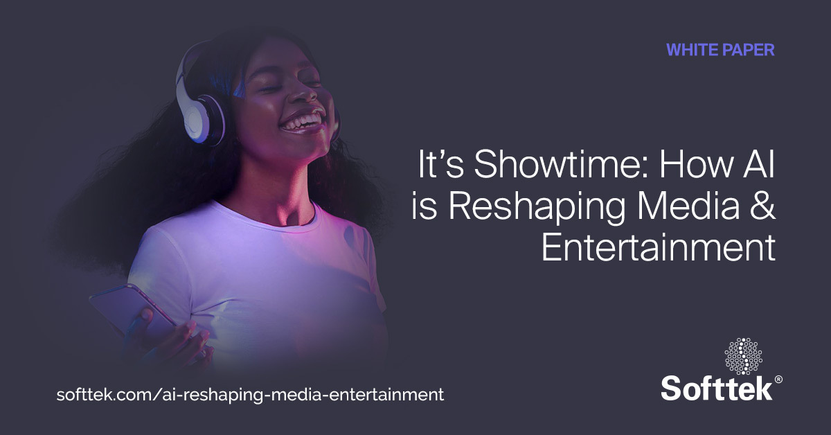 Softtek's tweet image. Want to see how AI boosts creativity and efficiency in media and entertainment? 🎥

Explore our #WhitePaper 👉 tinyurl.com/42xdxvs6

#Softtek #AI #MediaAndEntertainment #Innovation