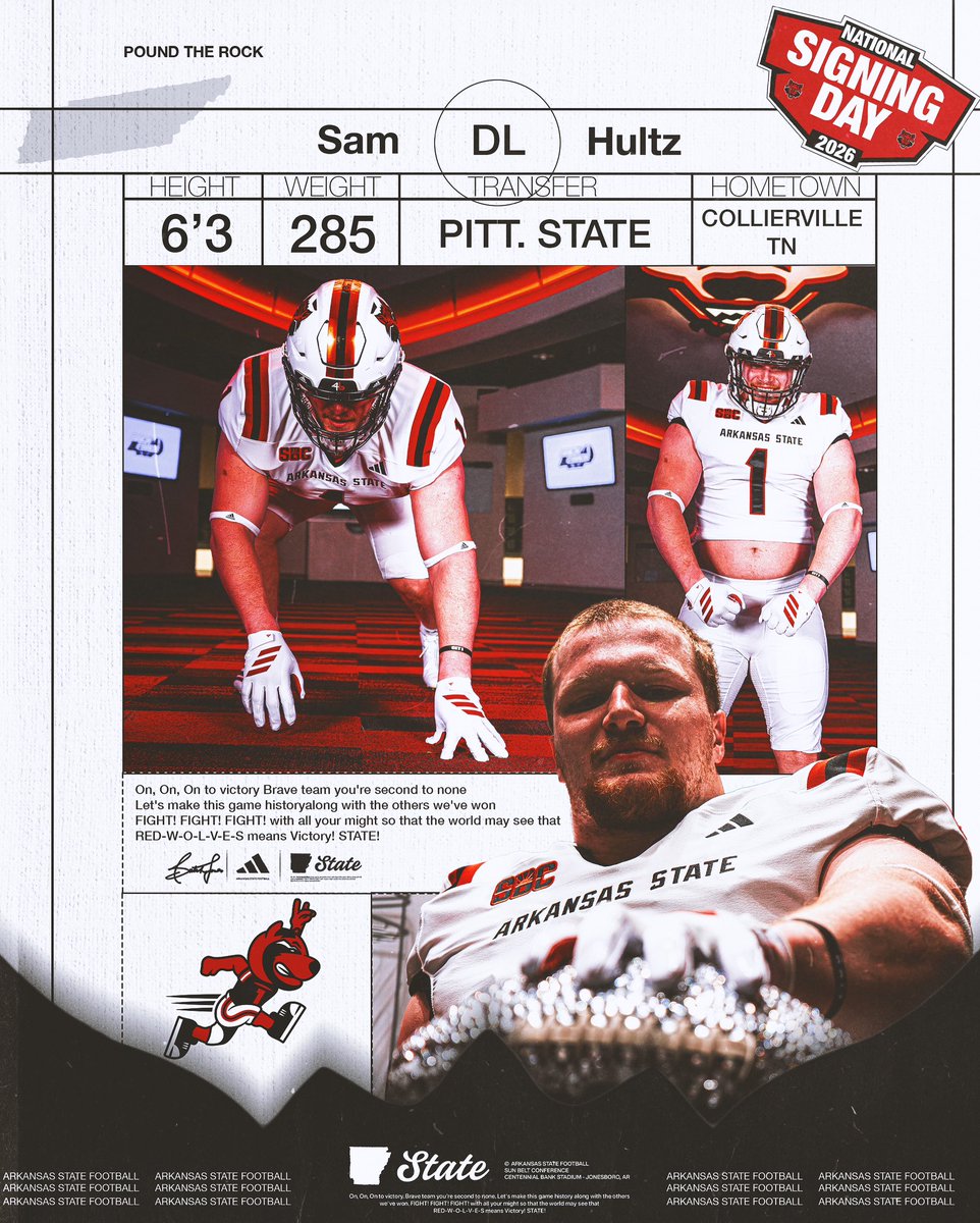 Arkansas State Football tweet media