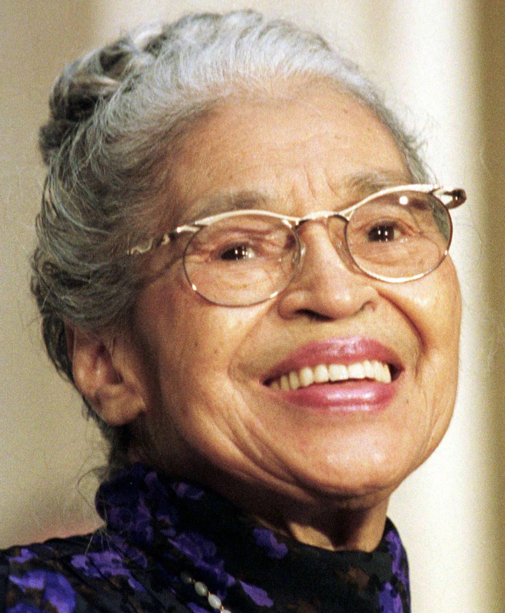 Thinking about Rosa Parks on her birthday. She showed the world what a courageous Black woman can do.

Today, the fight for justice and equality continues.