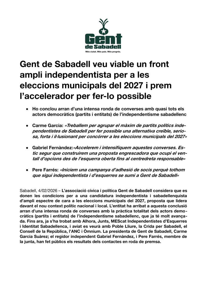 Gent de Sabadell tweet media
