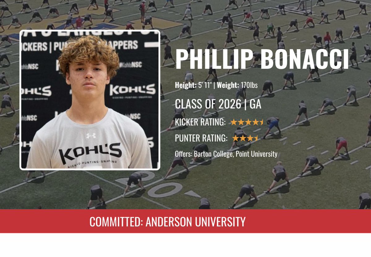 Kohl's Kicking Camps tweet media