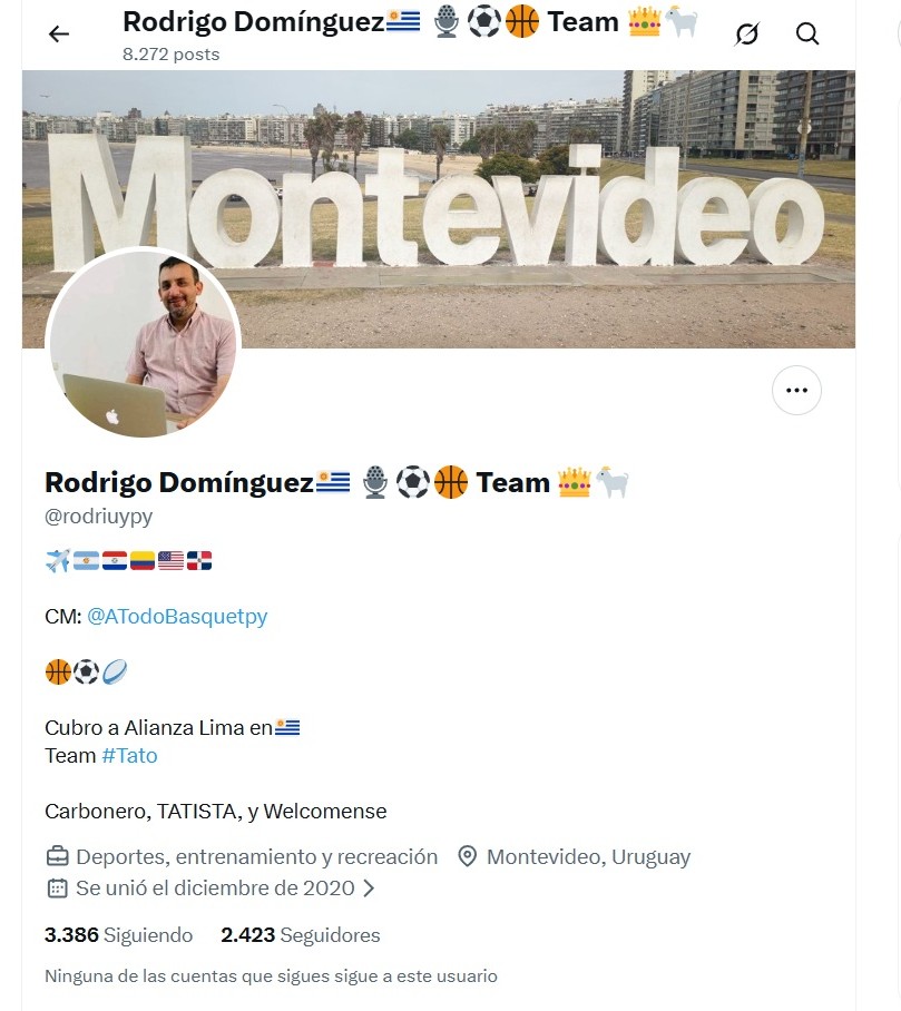 Este personaje no solo evitaba responder si era periodista, también expreso adjetivos racistas y termina bloqueando.
El timbits uruguayo para mantener ahuevonaos a los cagones