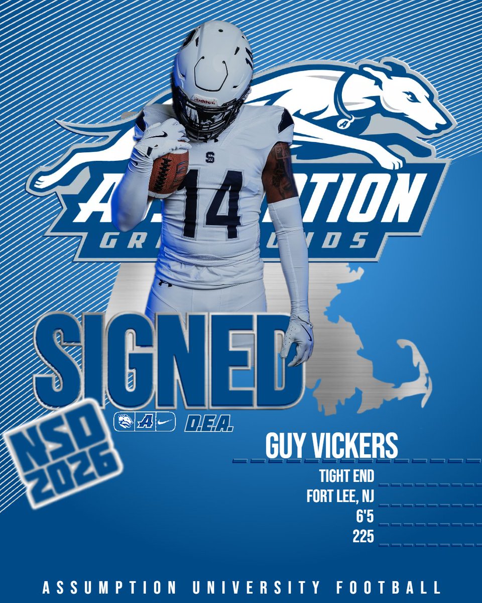 Assumption University Football tweet media