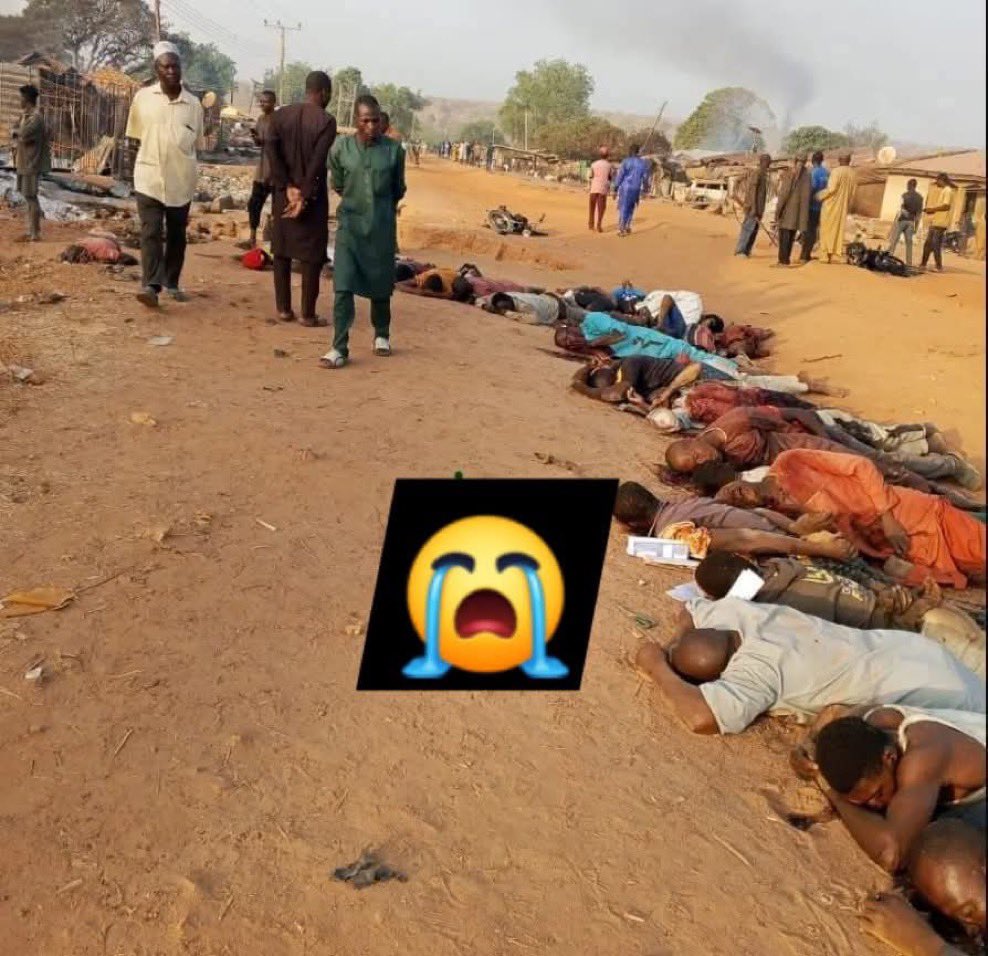 Bandits reportedly kpaied more than 160 people in Woro, Kaiama Local Government Kwara State💔💔😳