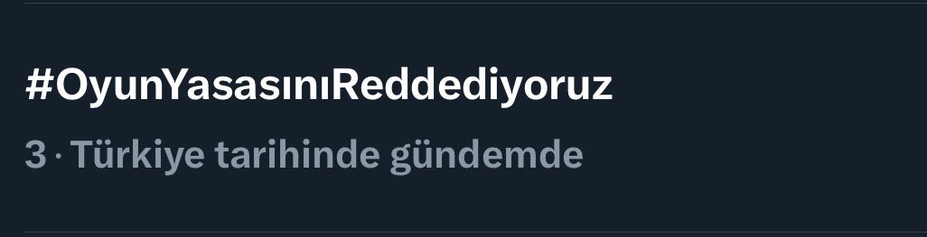 Son bir şarkı 🎶
#OyunYasasınıReddediyoruz