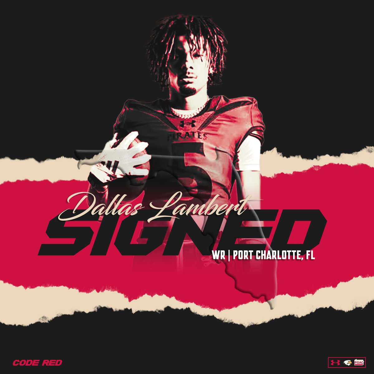 Welcome, 2026 Seton Hill Griffin Signee Dallas Lambert (<a href="/dallaslambertt/">Dallas Lambert</a>). Florida speed - Hill-bound, every snap, every catch, a big play waiting to happen. #STICK2THECOD6