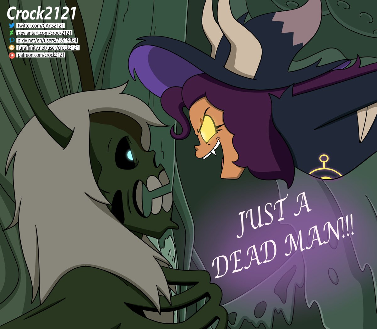 "Vox Populi, part 2" (Luz/Titan version)  
A second part of my last drawing from last year
#TheOwlHouse #LuzNoceda #TitanForm #EmperorBelos #reference #HazbinHotel 

My deviantart: deviantart.com/crock2121/art/…