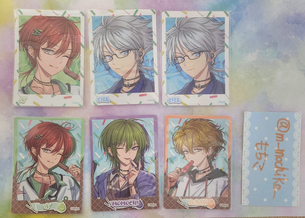 交換】ディアヴォーカリスト ディアヴォ 中国限定 冰点柄图 ポラ