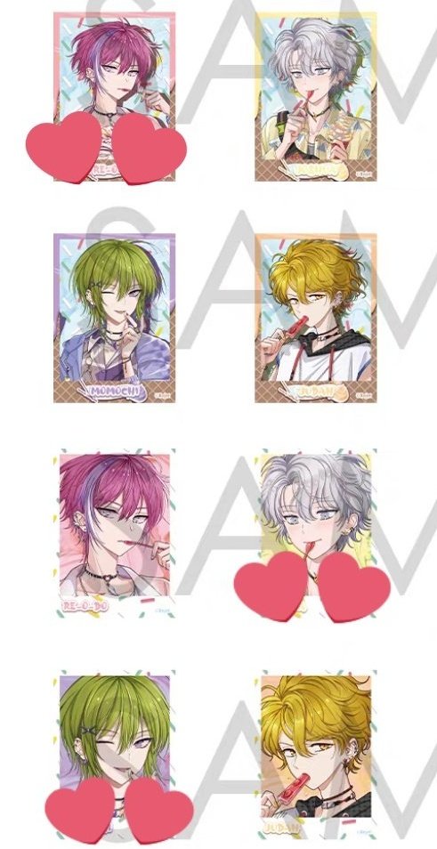 交換】ディアヴォーカリスト ディアヴォ 中国限定 冰点柄图 ポラ