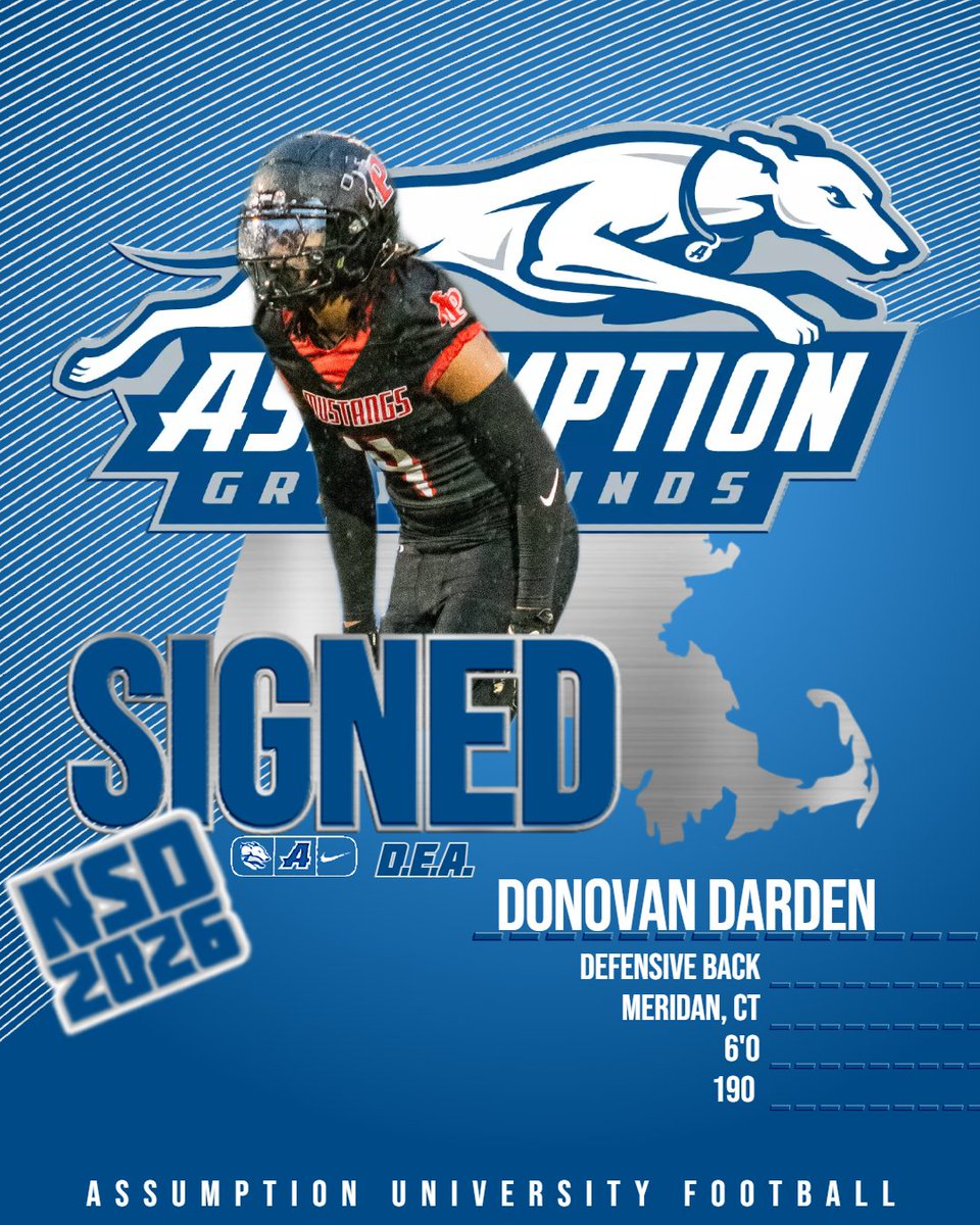 Assumption University Football tweet media