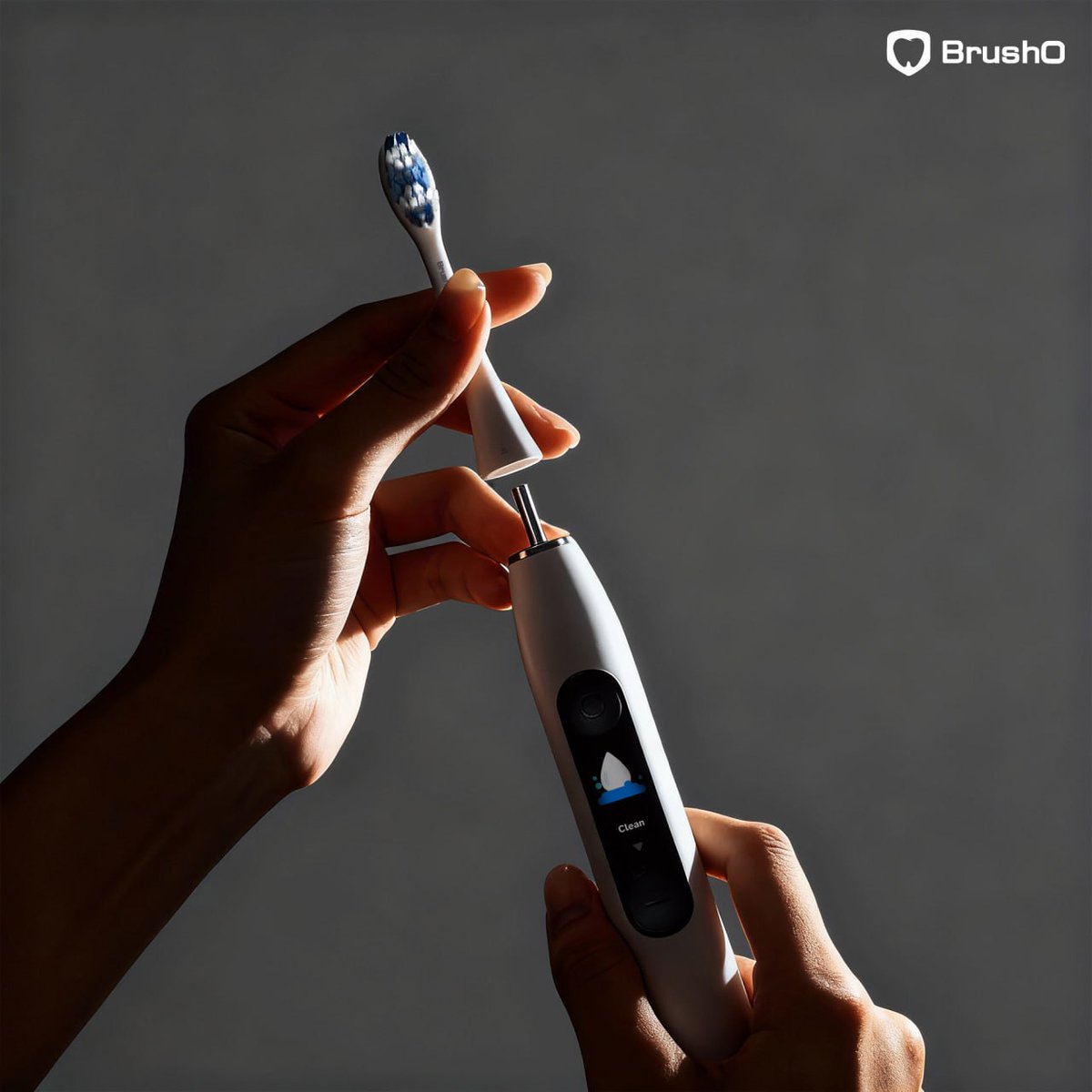 BrushONetwork's tweet image. ✨ Time for a fresh brush head? Keeping your BrushO brush head up-to-date means better cleaning, healthier gums, and a more effective brushing routine every time you use it. 🦷💪

Swap your head regularly and let your smile shine brighter! 😁🪥

#BrushO #OralCare #SmartBrushing